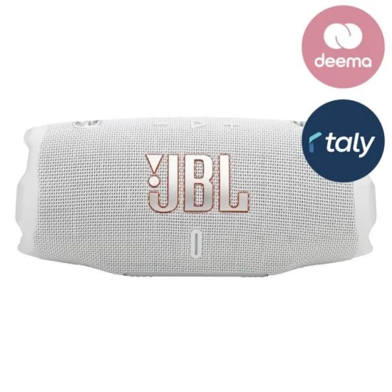 JBL Charge 6 Portable Bluetooth Speaker – White